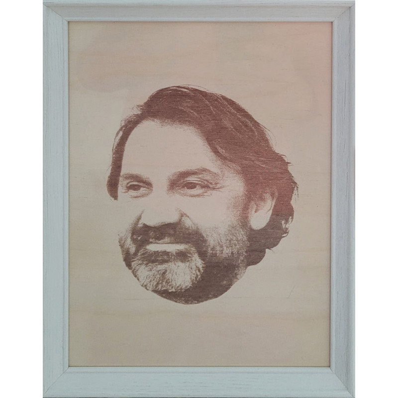 22cm x 31cm engraved and painted image 22cm x 31cm engraved and painted image